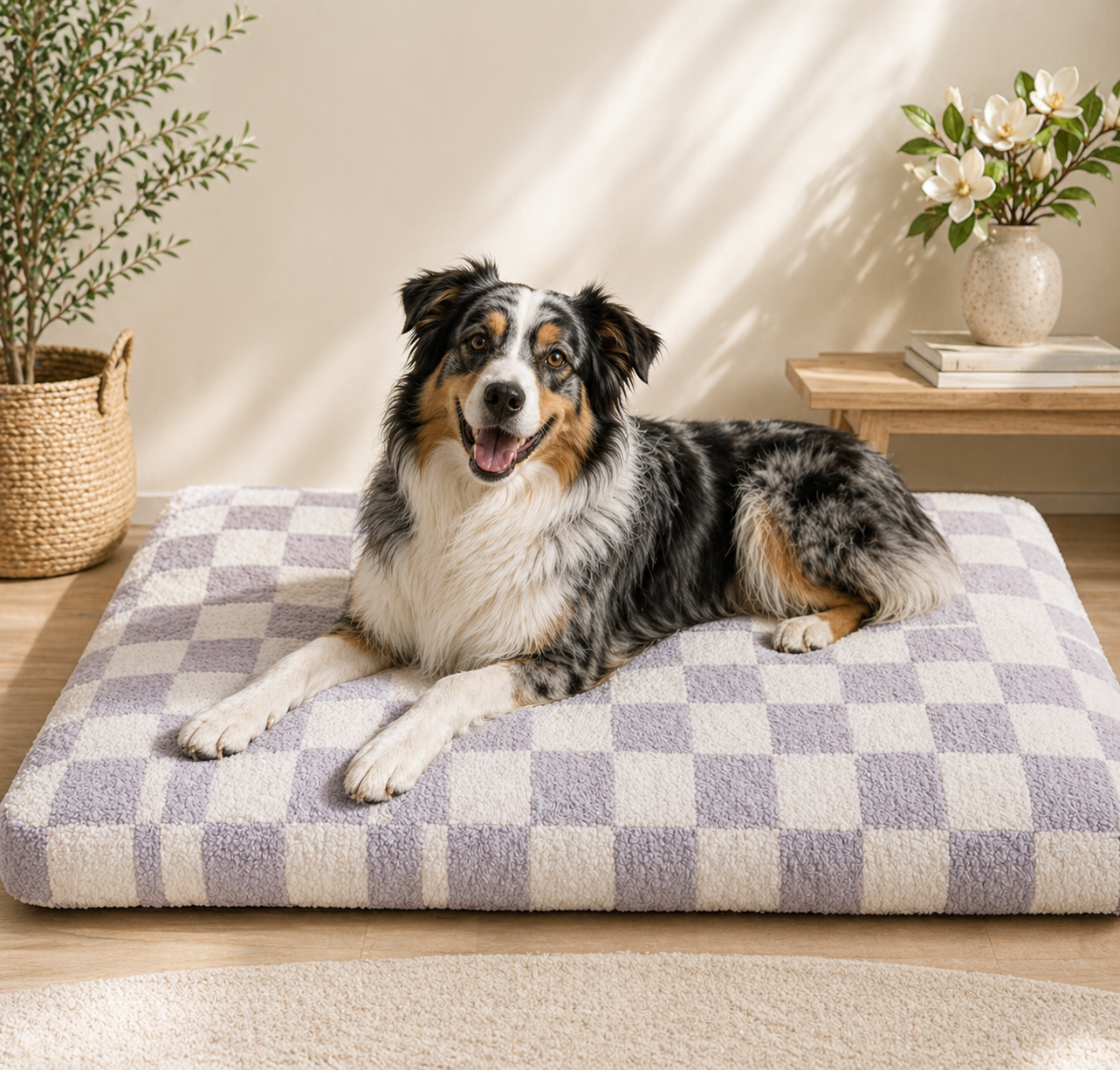 Ultimate Comfort Calming Dog Bed Orthopedic Support & Anxiety Relief