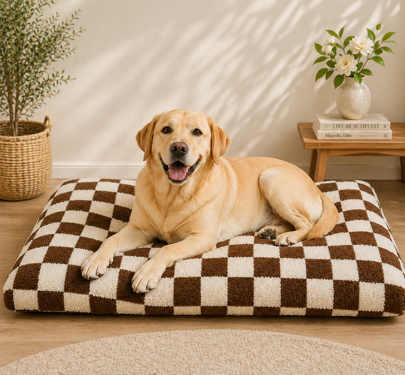 Ultimate Comfort Calming Dog Bed Orthopedic Support & Anxiety Relief