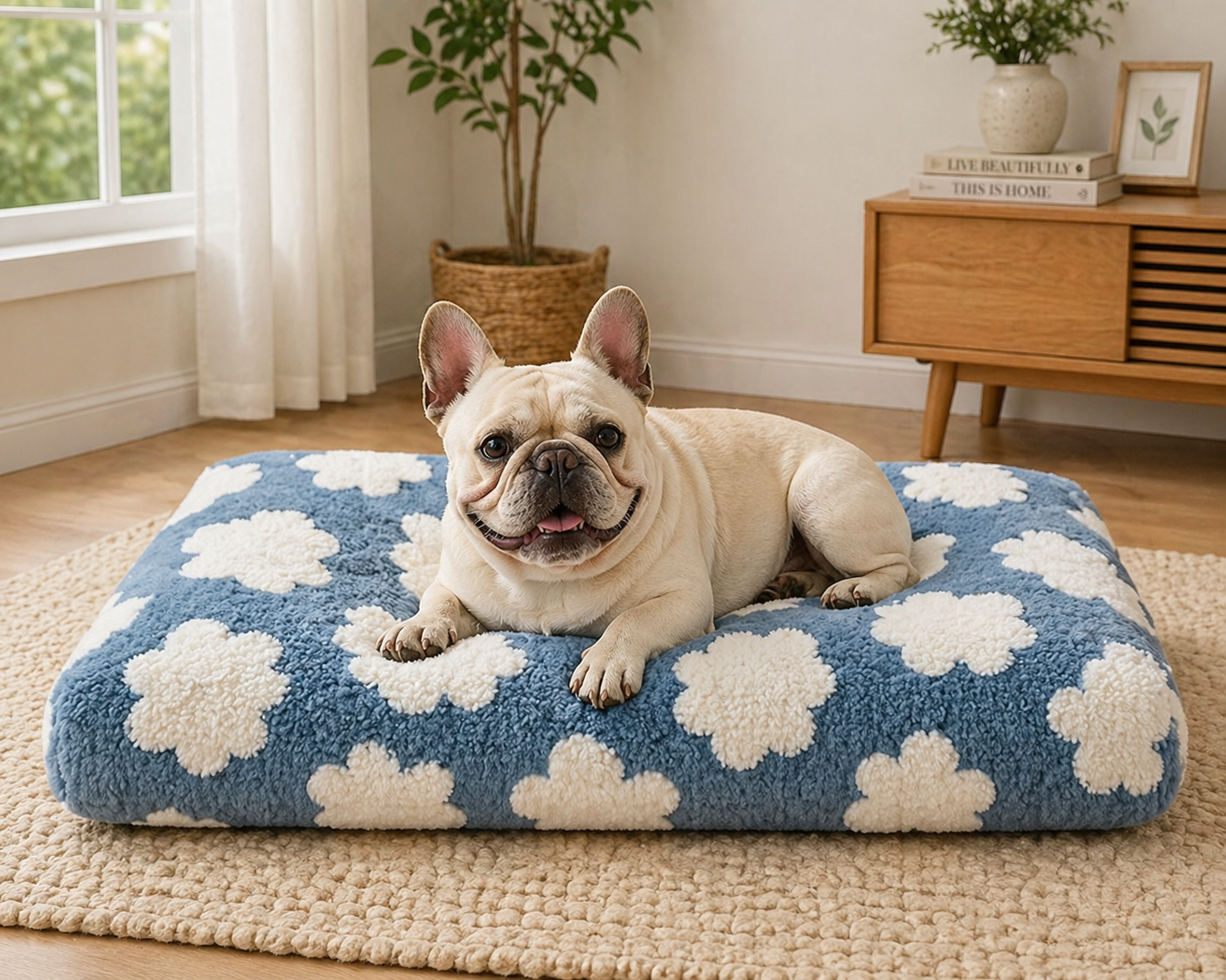 Ultimate Comfort Calming Dog Bed Orthopedic Support & Anxiety Relief