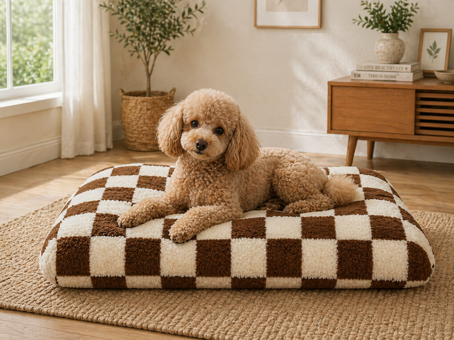 Ultimate Comfort Calming Dog Bed Orthopedic Support & Anxiety Relief