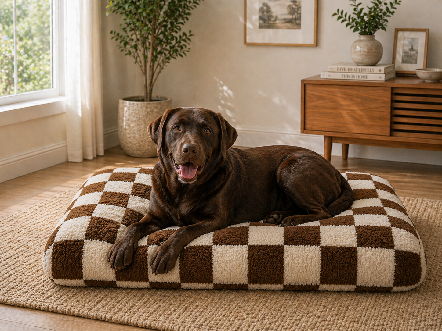 Ultimate Comfort Calming Dog Bed Orthopedic Support & Anxiety Relief