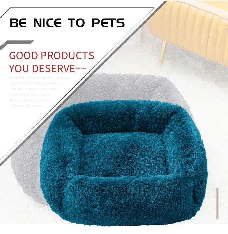 Super Plush Pet Bed Comfortable Sleeping Bed for Small Dogs & Cats