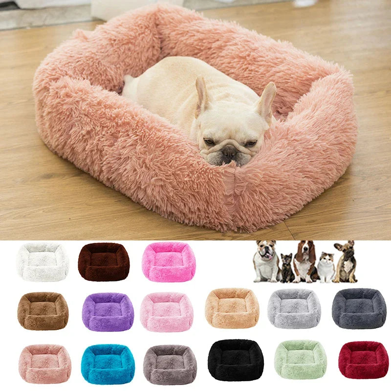 Super Plush Pet Bed Comfortable Sleeping Bed for Small Dogs & Cats