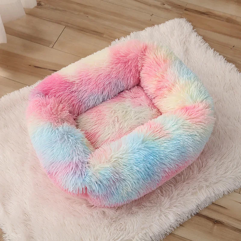 Super Plush Pet Bed Comfortable Sleeping Bed for Small Dogs & Cats