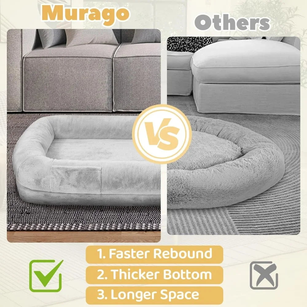 The Viral Human Dog Bed for You & Your Dog