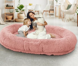 The Viral Human Dog Bed for You & Your Dog