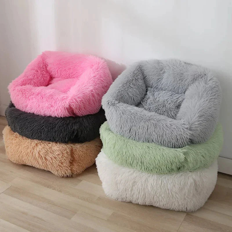 Super Plush Pet Bed Comfortable Sleeping Bed for Small Dogs & Cats